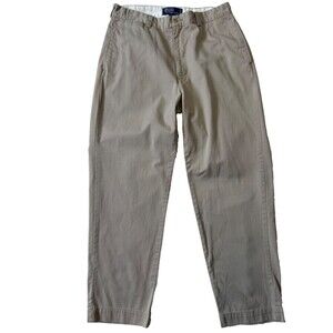 Vintage 90s Polo Ralph Lauren Cotton Philip Chino Pants, 35x32 (32x30 measured)